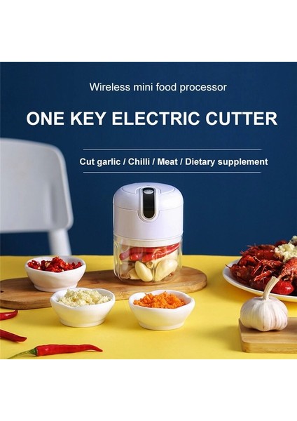 Mini Rondo Şarjlı 250 ml Hazneli (4887)