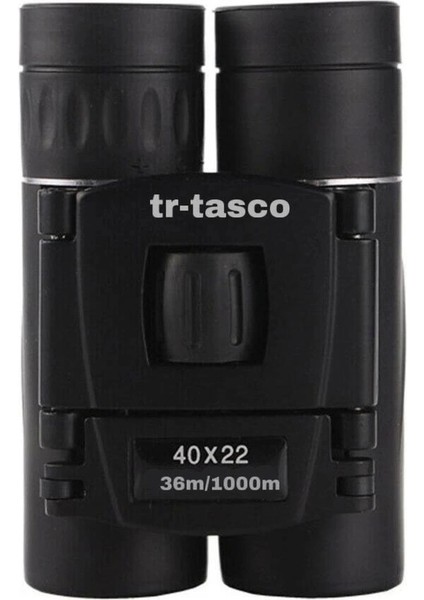 Tr- 40X22 Cepte Taşımalı Kauçuk Kaplamalı Mini Dürbün 1000M/36M