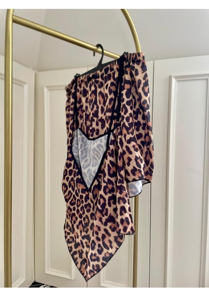 Leopar Pijama Takımı
