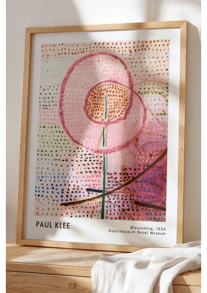 Paul Klee - Renklerin Senfonisi - Ahşap Çerçeveli Duvar tablosu