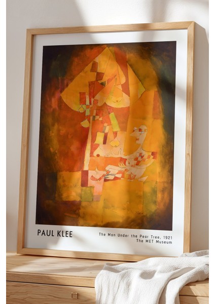 Paul Klee - Renklerin Senfonisi - Ahşap Çerçeveli Duvar tablosu