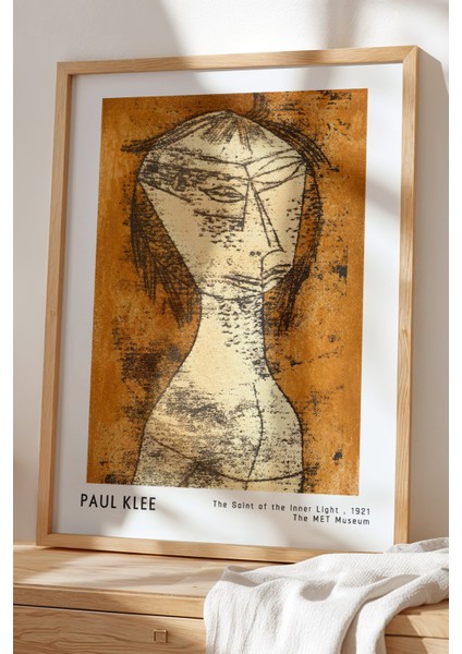 Paul Klee - Renklerin Senfonisi - Ahşap Çerçeveli Duvar tablosu