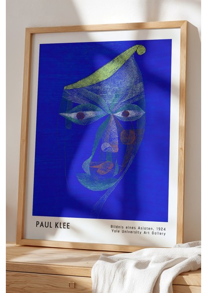 Paul Klee - Soyut Duygular - Ahşap Çerçeveli Duvar tablosu