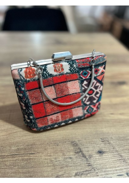 Portföy Çanta, Hasır Çanta, El Yapımı Clutch Çanta, Günlük Çanta, Piramit Tasarım Çanta