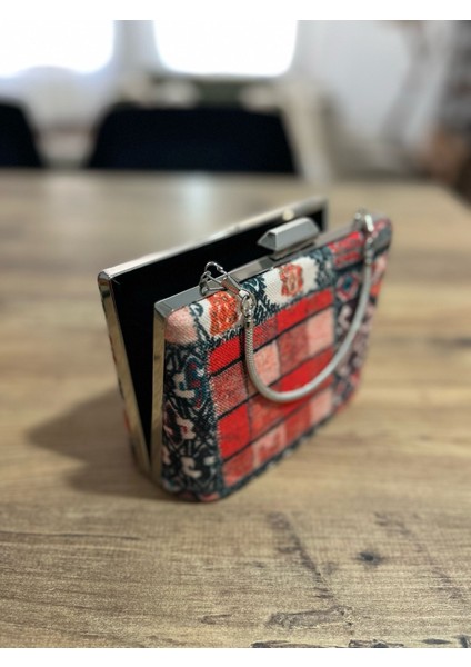 Portföy Çanta, Hasır Çanta, El Yapımı Clutch Çanta, Günlük Çanta, Piramit Tasarım Çanta