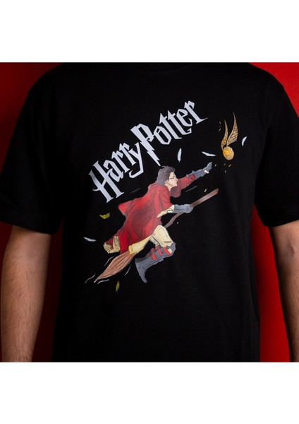 Harry Potter Çift Iplik Dokumalı %100 Pamuk Premium T-Shirt fiyatları
