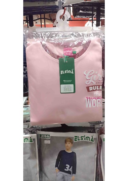 Şirin Giyim Elsima B3194 Kız Çocuk Pijama Takımı