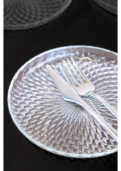 Aden Sensu Cam Pasta Tabağı 16 cm Sade 6'lı 2492 fiyatları