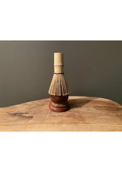 El Yapımı Seramik Matcha Whisk Tutucu (Chasen Standı)