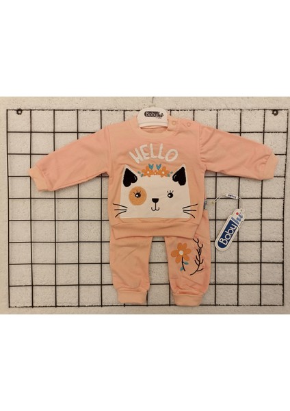 Mulyoso Butiq Babyhi Çiçek Taçlı Kedi 2'li Kız Bebek Takım, Hediyelik Bebek/çocuk Kıyafetleri fiyatları