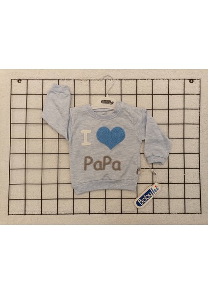 Mulyoso Butiq Babyhi I Love Papa 2'li Erkek Bebek Takım, Hediyelik Bebek/çocuk Kıyafeti fırsatları