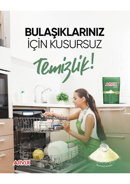 HEPSİ1ARADA Bulaşık Makinesi Toz Deterjanı 30 Yıkama