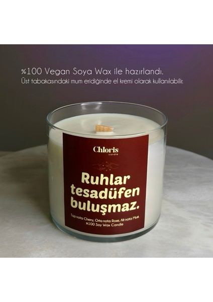Ruhlar Tesadüfen Buluşmaz Kokulu Mum, Dekoratif Mum, Soya Wax Mum, Dekorasyon fiyatları