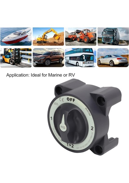 Akü Şalteri Ağır Hizmet 500A 3p Off-1-2 fırsatları