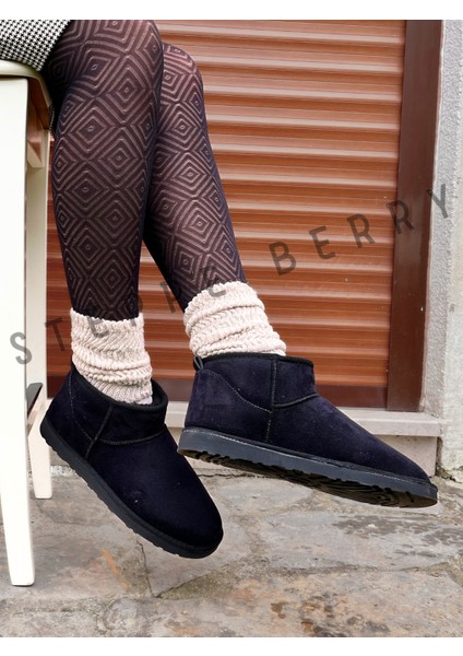 Kadın Ince Slouchy Tozluk Çorap