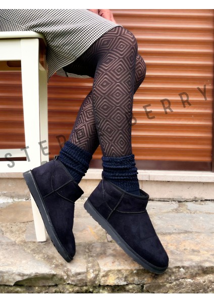 Kadın Ince Slouchy Tozluk Çorap