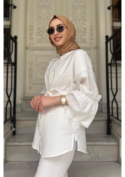 Gömlek 25MY2143 Beyaz modelleri