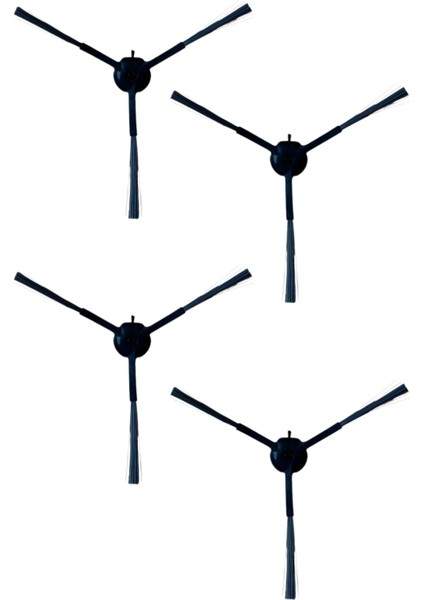 Viomi S9 Robot Süpürge Uyumlu 4'lü Yan Fırça - Yedek Parça Seti