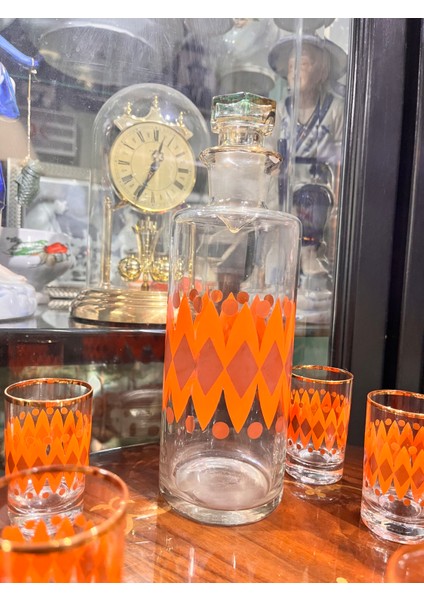 Antika Popart Renk Likör Takımı Meşrubat fırsatları