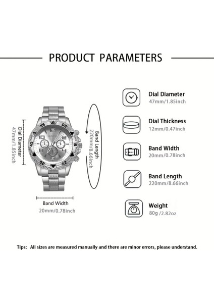 Erkek Tasarım Çelik Kol Saati ve Bileklik Takımı modelleri