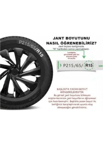Ford Transit 16 Inc Kırılmaz Esnek Jant Kapağı 4 Adet (Çıkartma Hediyeli)