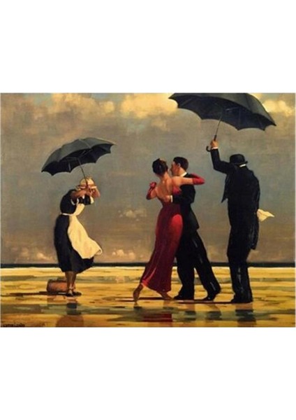 Canvas Dans Sayılarla Boyama Seti Rulo