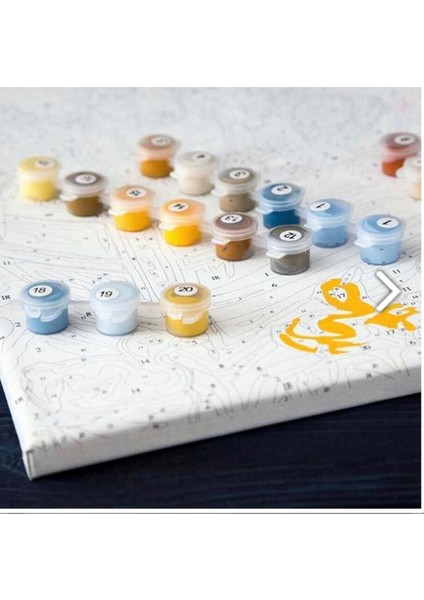 Canvas Yaşam Çiçeği 3 Sayılarla Boyama Seti Rulo fiyatları