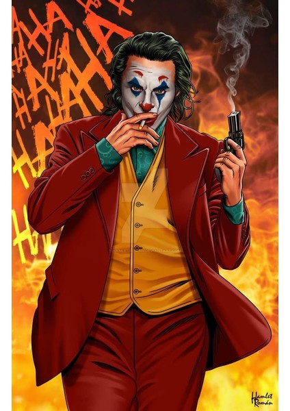 Canvas Joker 12 Sayılarla Boyama Seti Rulo