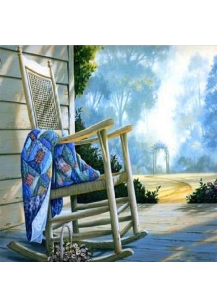 Canvas Sade Bir Yaşam Sayılarla Boyama Seti Rulo