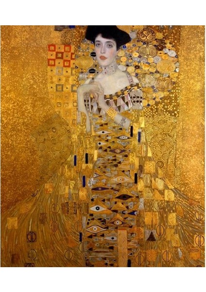 Canvas Adele Bloch Bauer Sayılarla Boyama Seti Rulo