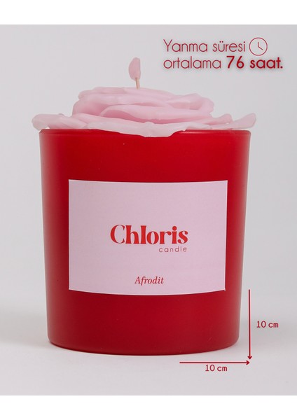 Afrodit Kase Mum, Kokulu Mum, Çiçek Mum, Dekoratif Mum modelleri