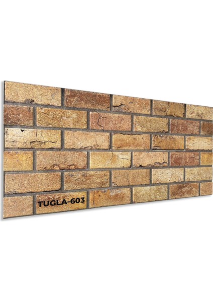 Tuğla Görünümlü Strafor Duvar Paneli (10'lu Paket)