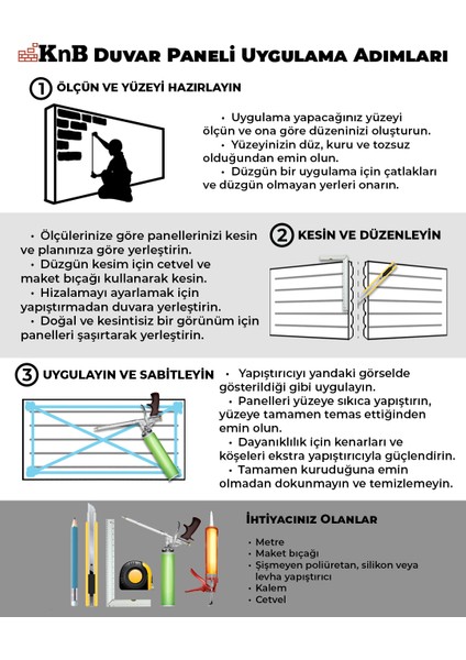 Taş Görünümlü Strafor Duvar Paneli (10'lu Paket)