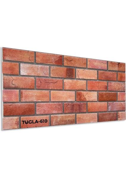 Tuğla Görünümlü Strafor Duvar Paneli (10'lu Paket)