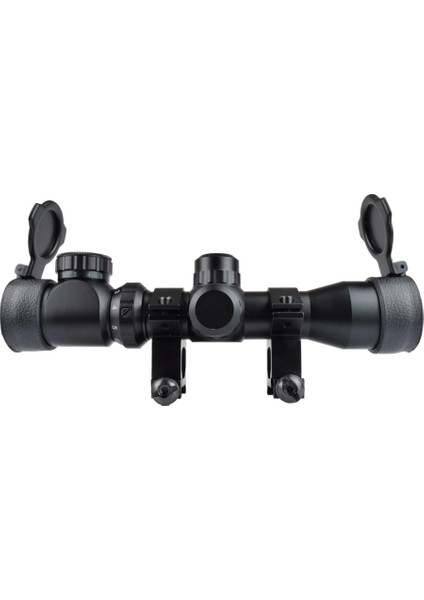 2-6X28 Zoomlu Av Tüfeği Dürbünü Hedef Çizgili,çıft Işıklı