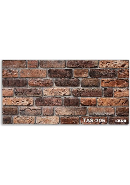 Taş Görünümlü Strafor Duvar Paneli (10'lu Paket)