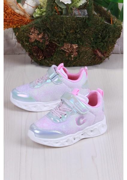 Cool Yuki Rahat Hafif Sneaker Işıklı Kız Çocuk Ayakkabı
