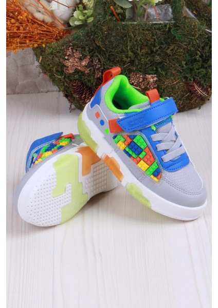 Cool Legos Rahat Hafif Sneaker Işıklı Erkek Çocuk Ayakkabı fırsatları