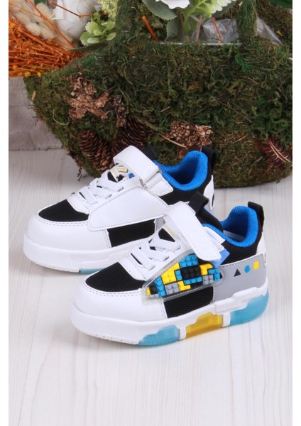 Cool Legos Rahat Hafif Sneaker Işıklı Erkek Çocuk Ayakkabı modelleri