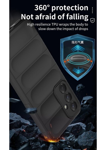 Samsung Galaxy A16 Uyumlu Kılıf Kamera Korumalı Içi Kadife Leke Bırakmaz Dalga Desenli Kapak fırsatları