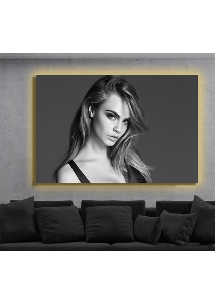 LED Işıklı Kanvas Tablo, 3D Dekoratif Baskılı Tablo Yapay Zeka Destekli Modern Tasarımlar 79