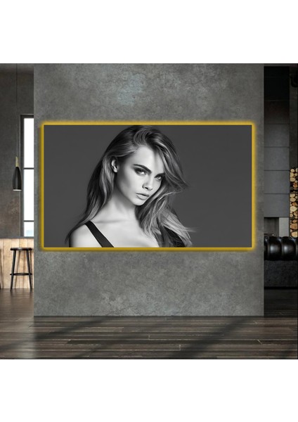 LED Işıklı Kanvas Tablo, 3D Dekoratif Baskılı Tablo Yapay Zeka Destekli Modern Tasarımlar 79