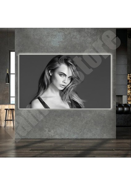 LED Işıklı Kanvas Tablo, 3D Dekoratif Baskılı Tablo Yapay Zeka Destekli Modern Tasarımlar 79