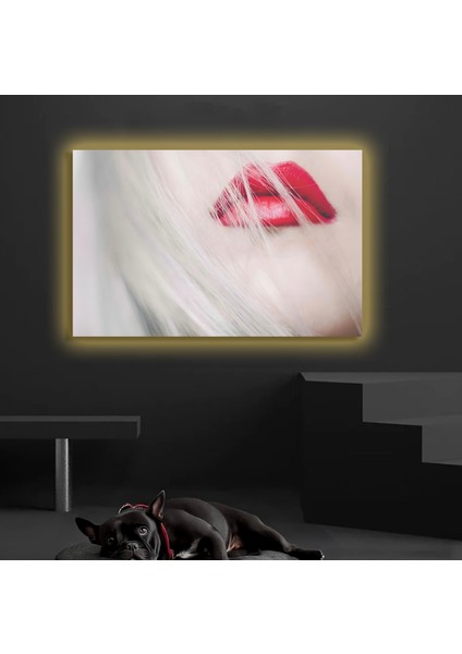 LED Işıklı Kanvas Tablo, 3D Dekoratif Baskılı Tablo Yapay Zeka Destekli Modern Tasarımlar 82