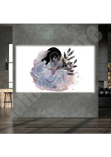 LED Işıklı Kanvas Tablo, 3D Dekoratif Baskılı Tablo Yapay Zeka Destekli Modern Tasarımlar 10