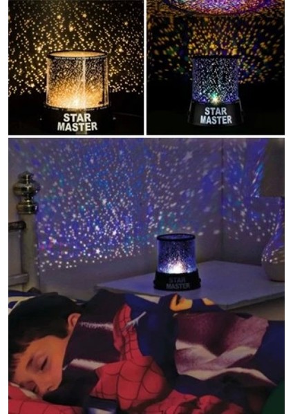 Star Master Projeksiyon Yıldızlı Gece Lambası (4887)