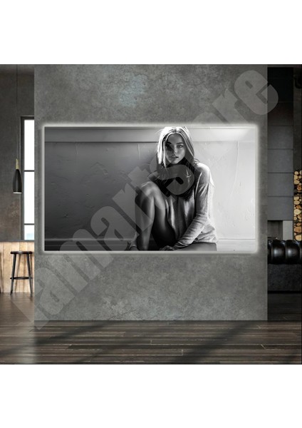 LED Işıklı Kanvas Tablo, 3D Dekoratif Baskılı Tablo Yapay Zeka Destekli Modern Tasarımlar 81