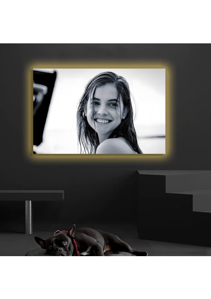 LED Işıklı Kanvas Tablo, 3D Dekoratif Baskılı Tablo Yapay Zeka Destekli Modern Tasarımlar 55
