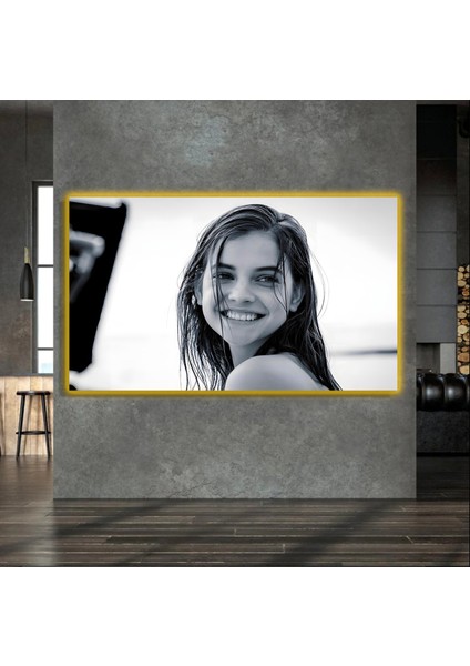 LED Işıklı Kanvas Tablo, 3D Dekoratif Baskılı Tablo Yapay Zeka Destekli Modern Tasarımlar 55