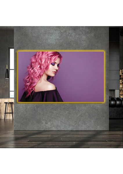 LED Işıklı Kanvas Tablo, 3D Dekoratif Baskılı Tablo Yapay Zeka Destekli Modern Tasarımlar 52